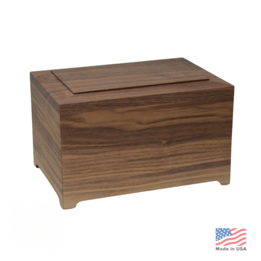 Marquette Walnut Urn